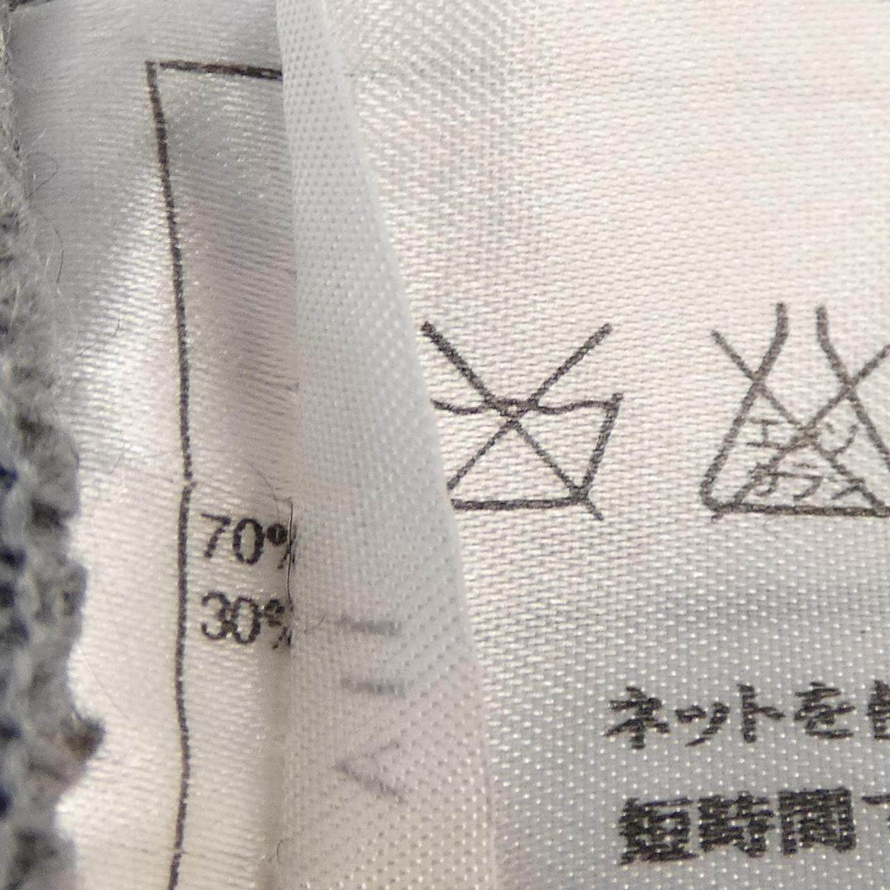 シャネル カシミヤ混ワンピース