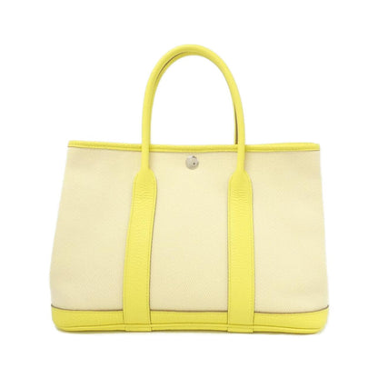 エルメス ガーデンパーティ30 トワルアッシュ ネゴンダ バッグ