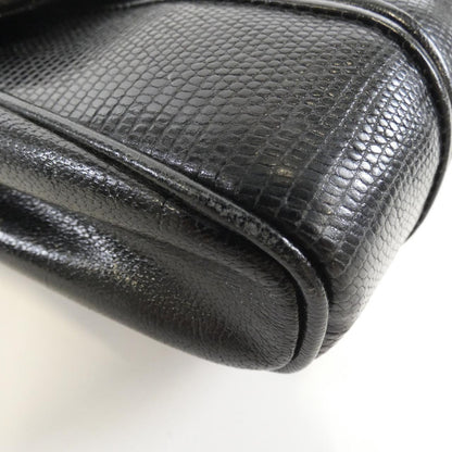 イヴ・サンローラン レザーショルダーバッグ