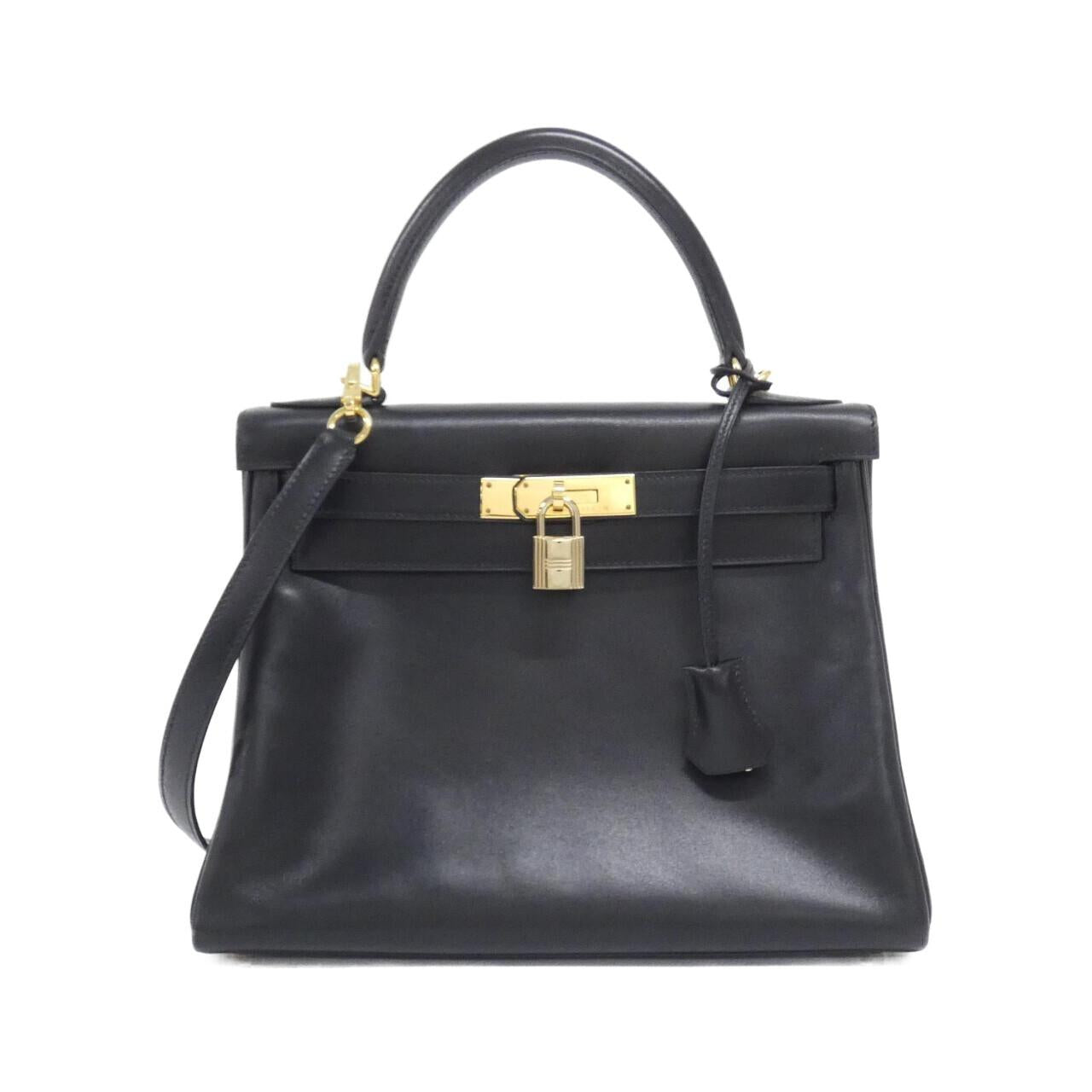 エルメス ケリー ボックス カーフ 2ウェイ バッグ