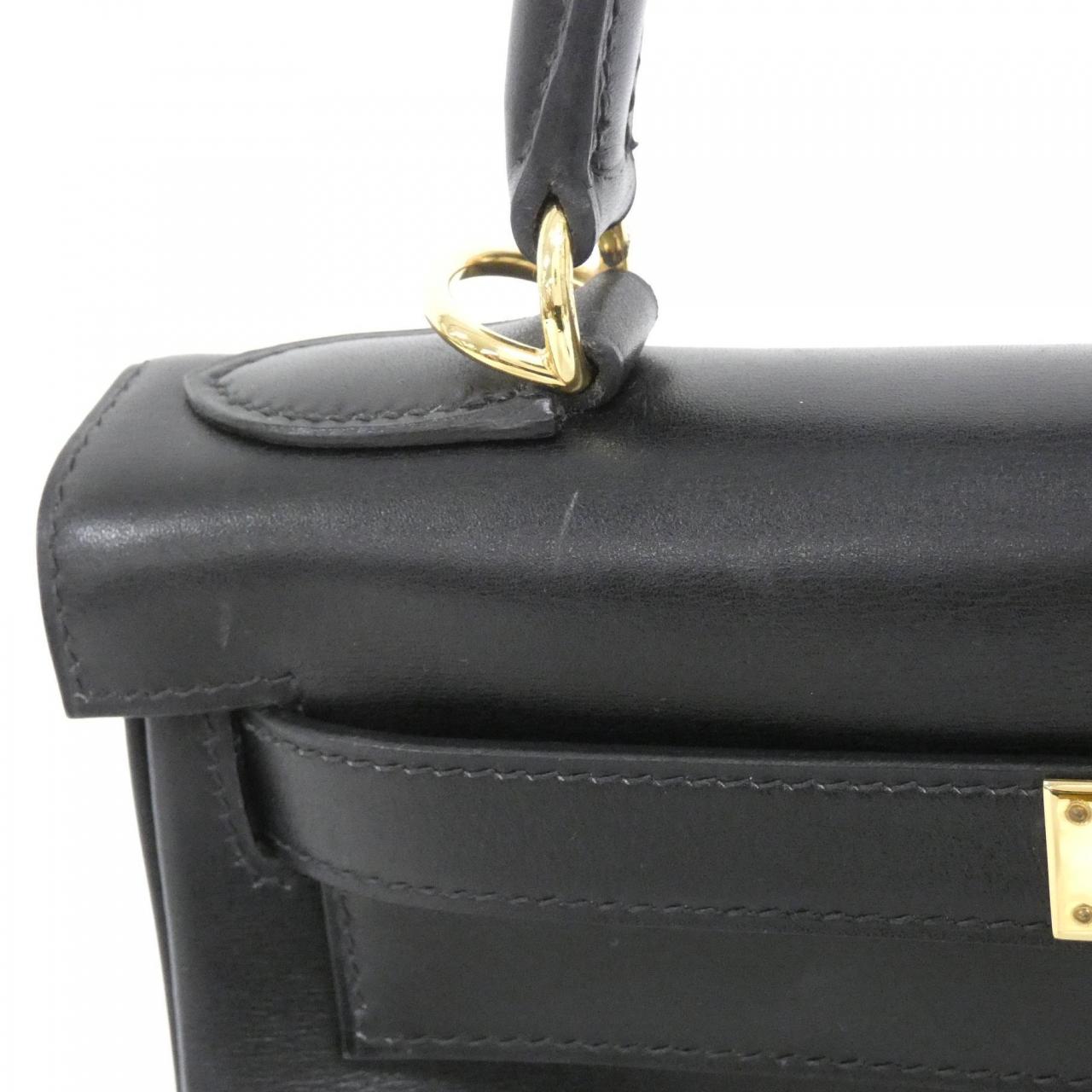 エルメス ケリー ボックス カーフ 2ウェイ バッグ