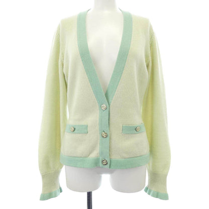 シャネル カシミヤ100%カーディガン