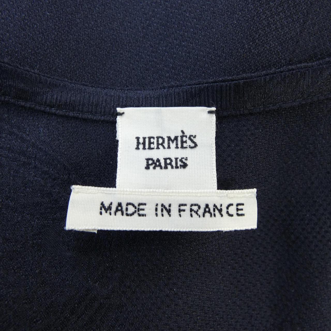 エルメス シルクワンピース