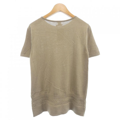 エルメス シルクニットトップス