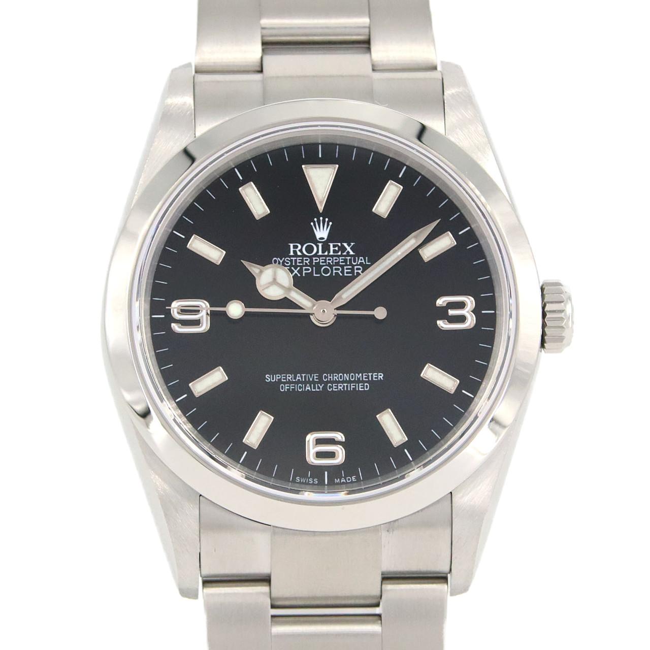 ロレックス エクスプローラー I ステンレス スチール 自動巻