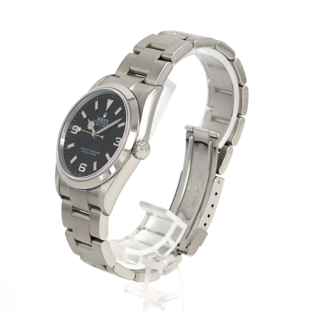 ロレックス エクスプローラー I ステンレス スチール 自動巻