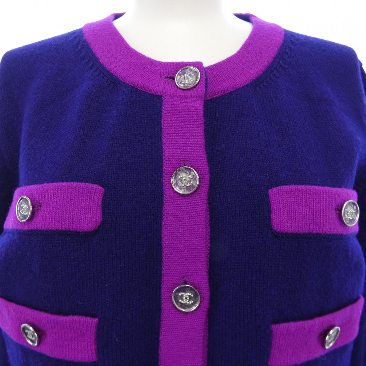 シャネル カシミヤカーディガン
