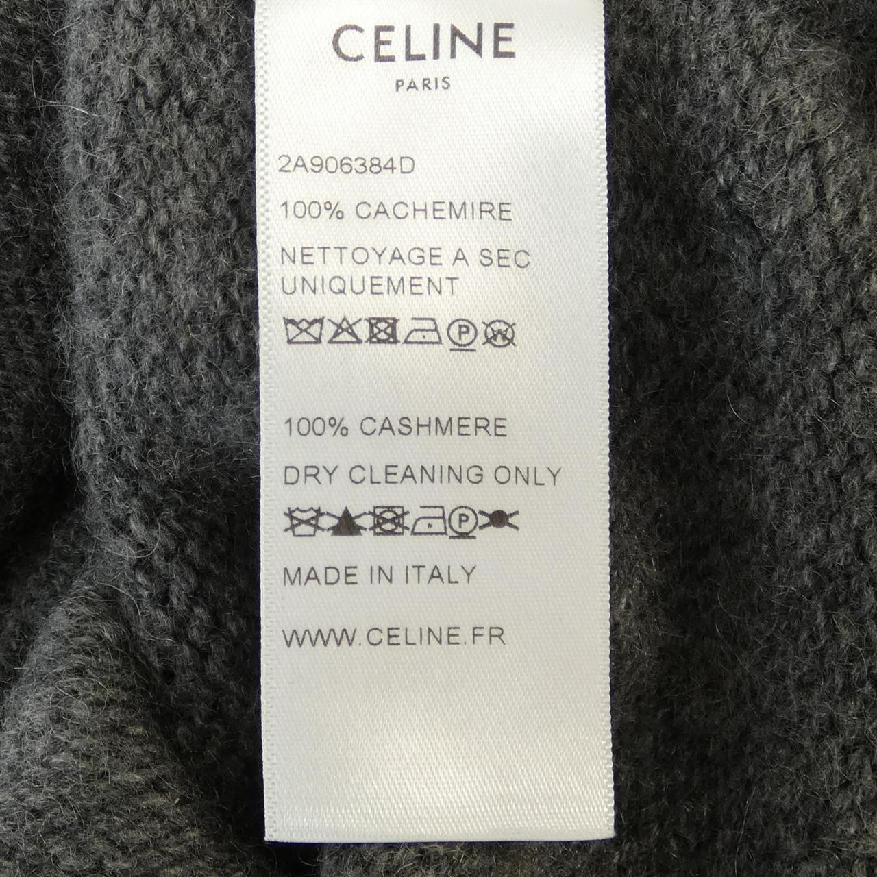 セリーヌ 100% カシミア フーディー