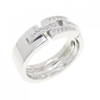 カルティエ マイヨン パンテール 750WG ダイヤ リング サイズ 9