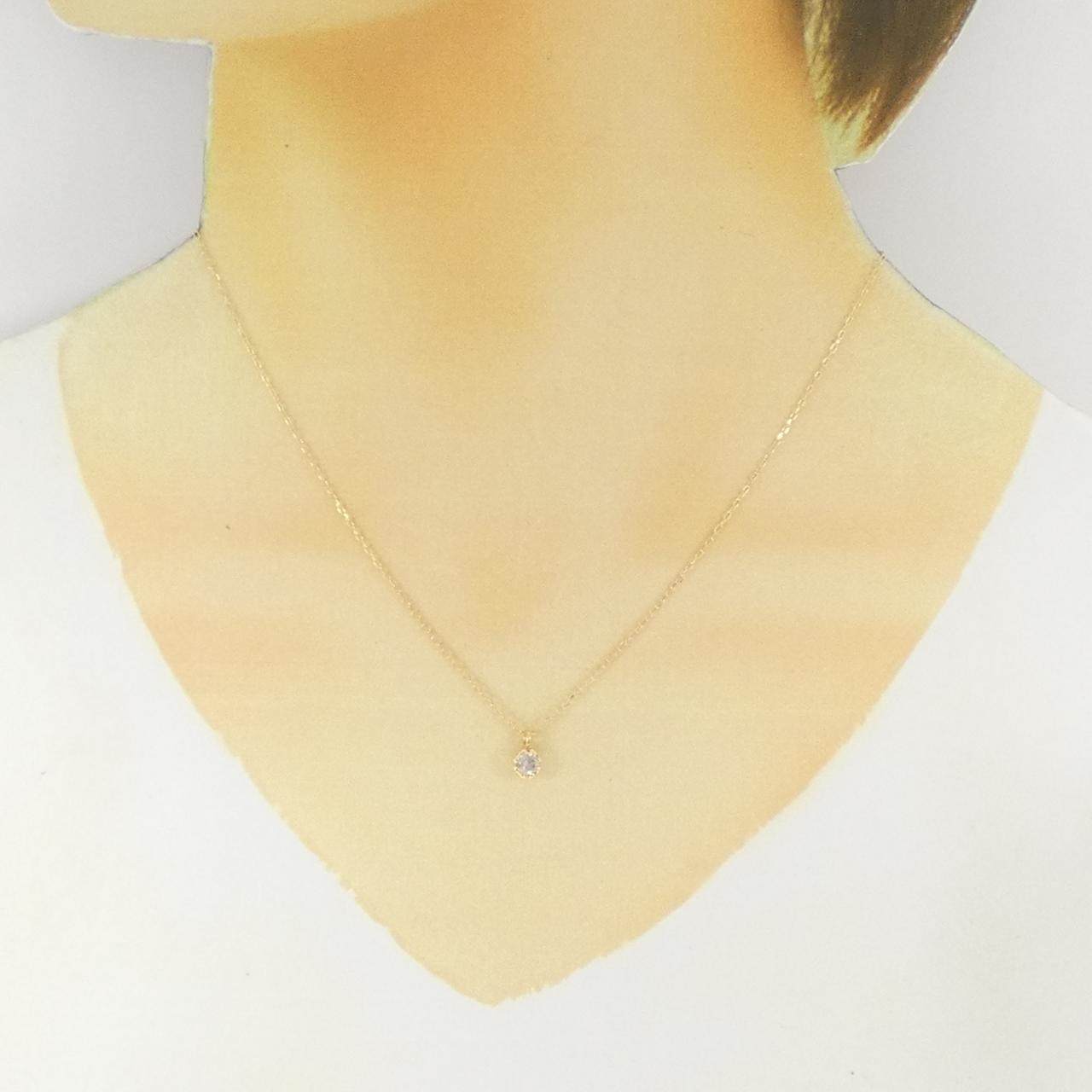Au750ダイヤモンドネックレス