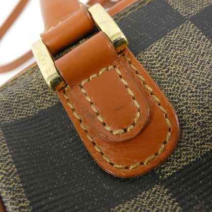 フェンディ コーティング キャンバス ボストン バッグ