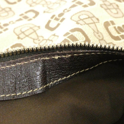 グッチ キャンバス レザー ショルダーバッグ