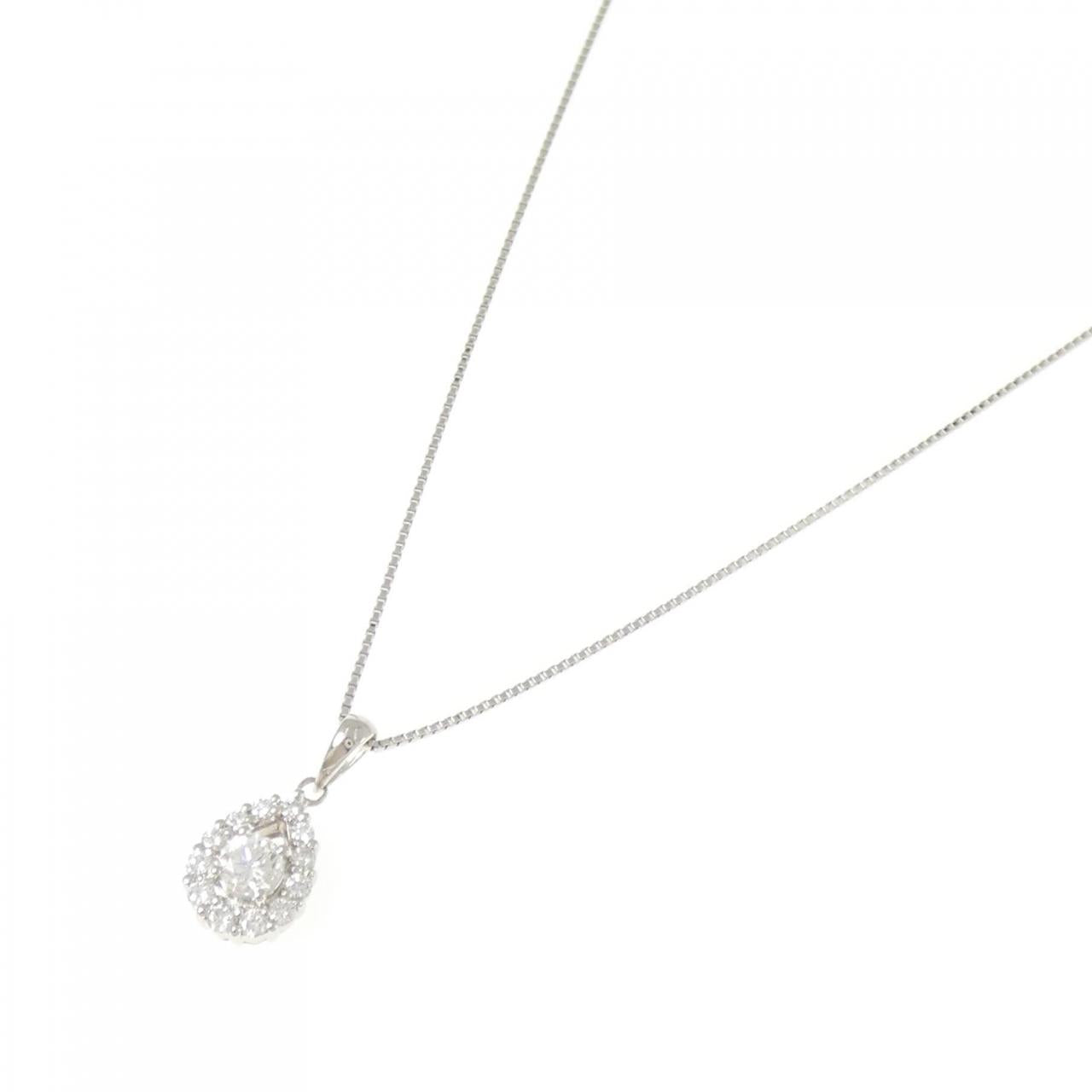 プラチナ ダイヤモンド ネックレス