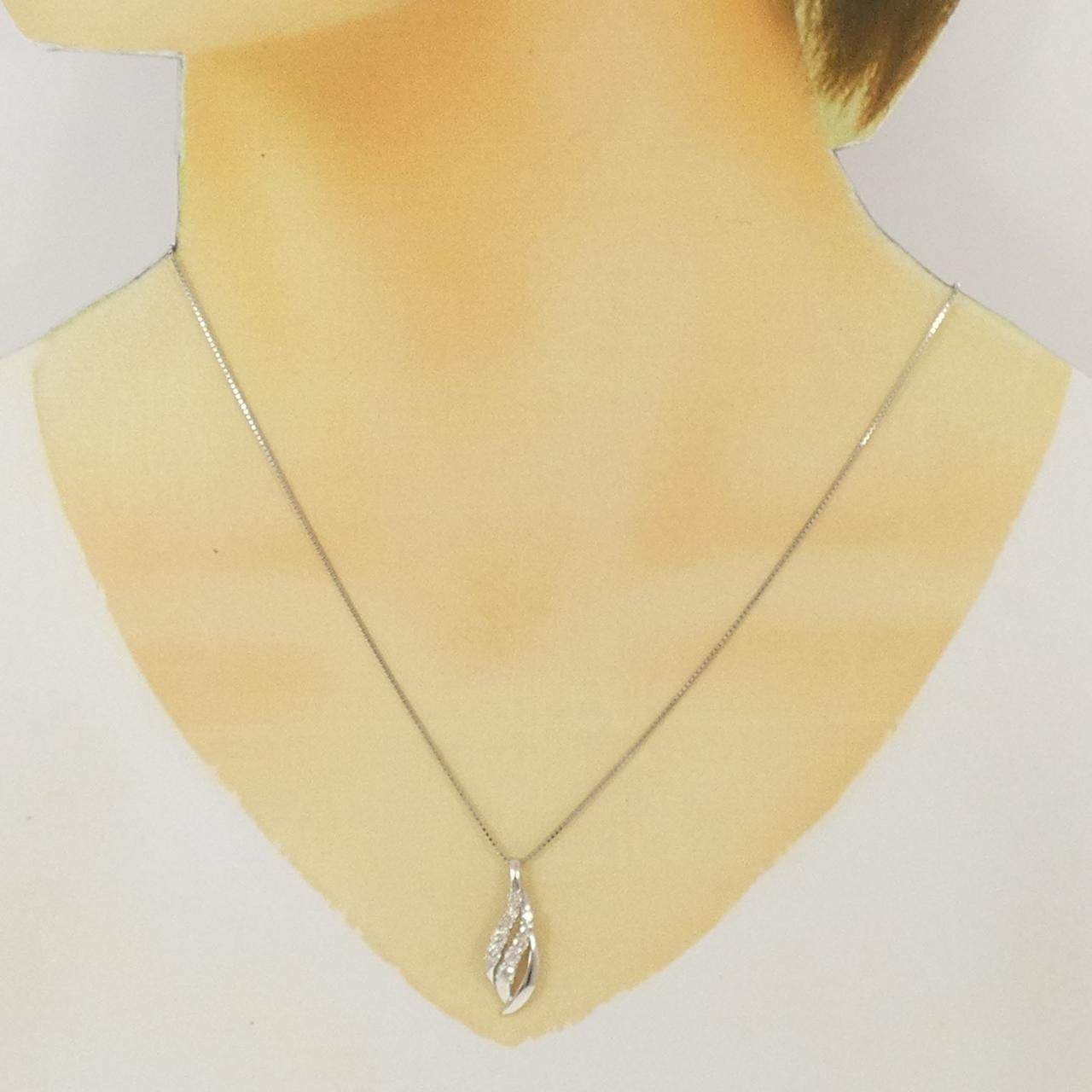 プラチナ ダイヤモンド ネックレス