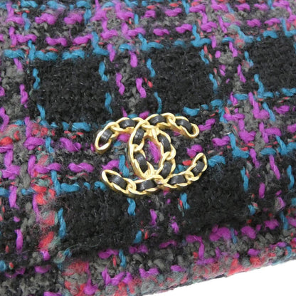 シャネル シャネル 19 ウール ツイード ウォレット