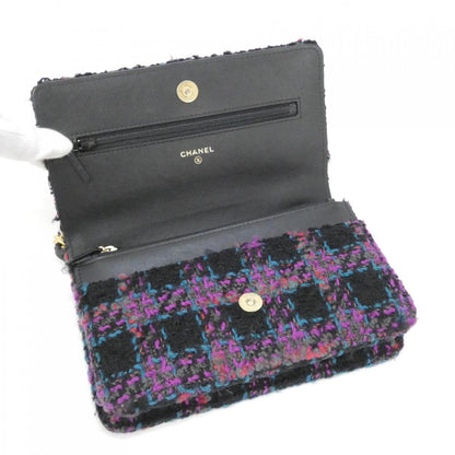 シャネル シャネル 19 ウール ツイード ウォレット