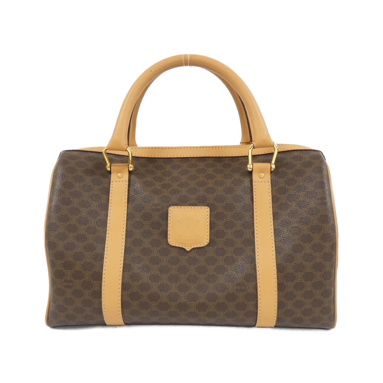 セリーヌ コーティッド キャンバス ボストン バッグ