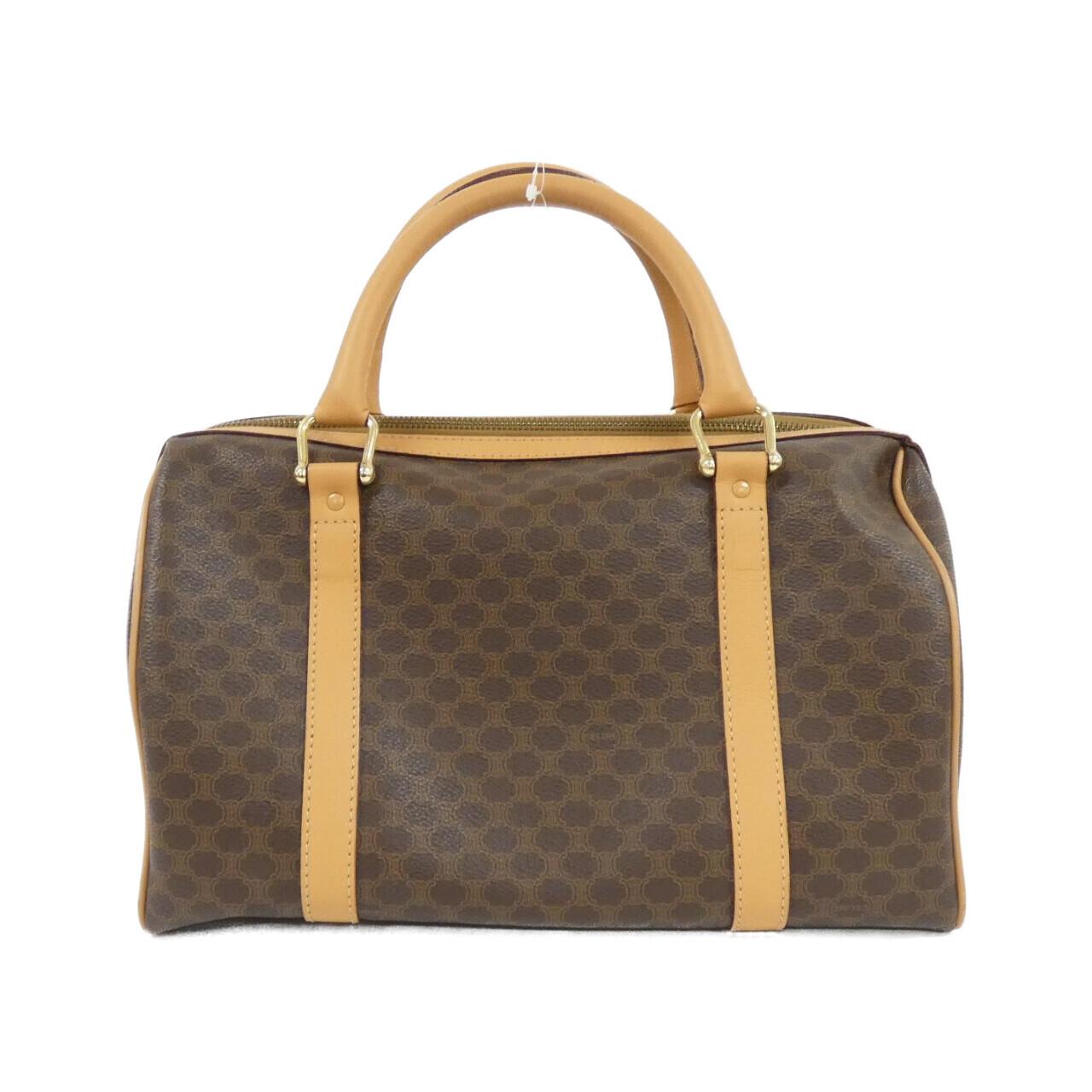 セリーヌ コーティッド キャンバス ボストン バッグ