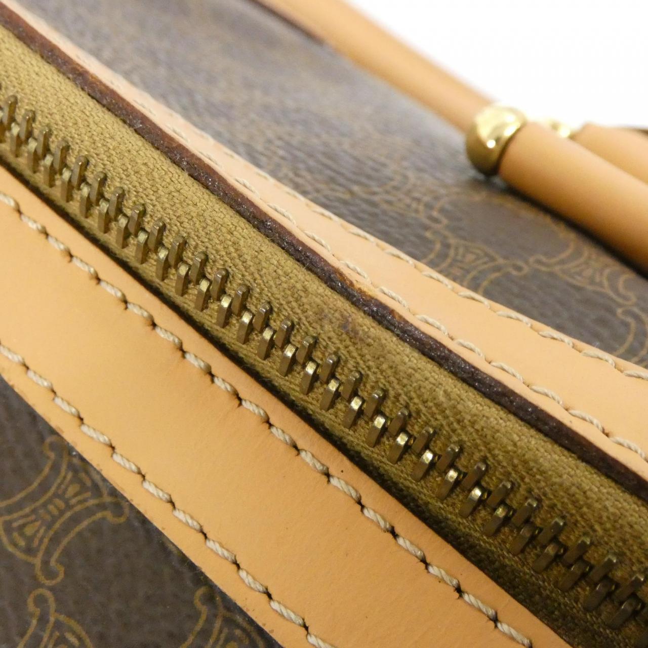 セリーヌ コーティッド キャンバス ボストン バッグ