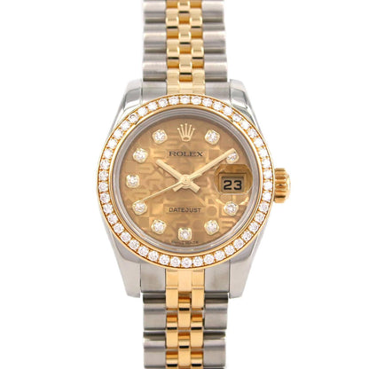 ロレックス デイトジャスト ステンレス x イエローゴールド