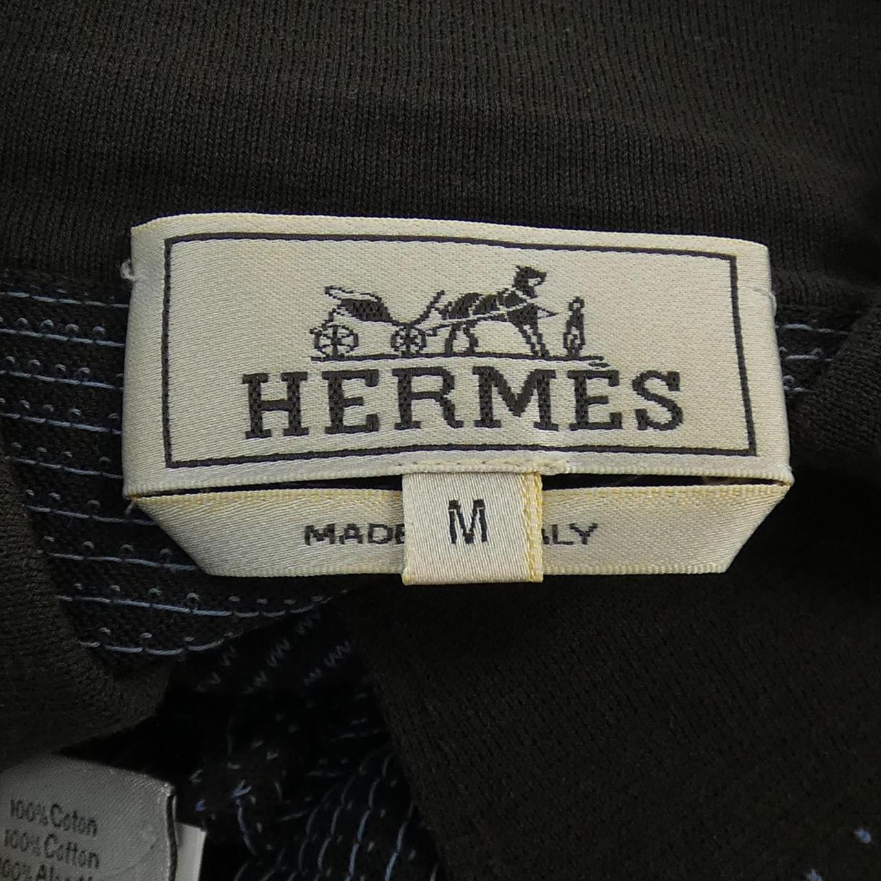 エルメス ポロシャツ コットン シャツ M