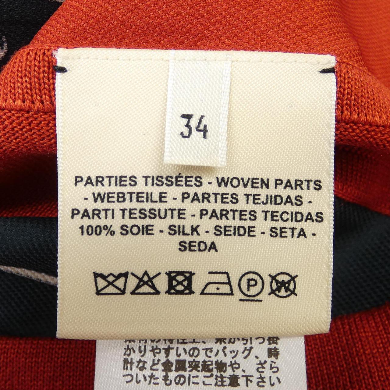エルメス ツイルレーヌ シルクトップス
