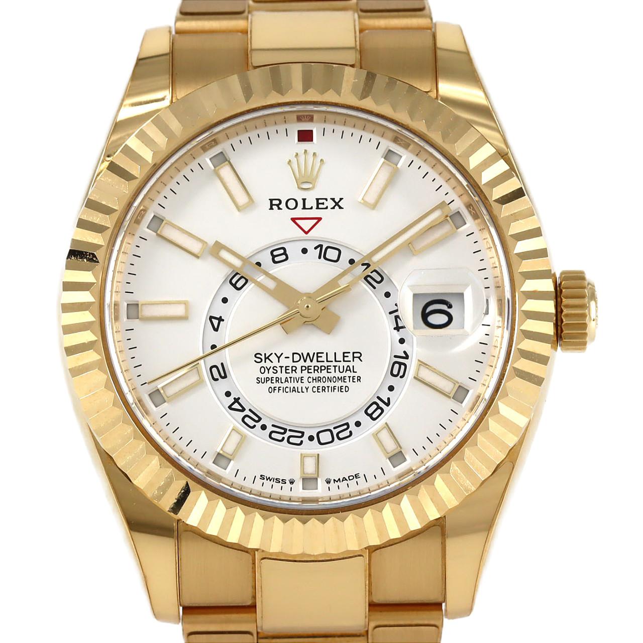 ロレックス スカイドゥエラー イエロー ゴールド オートマチック