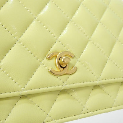 シャネル AP3688 キャビアスキン ウォレット オン チェーン