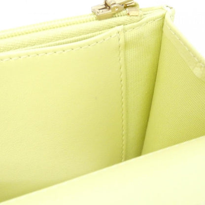 シャネル AP3688 キャビアスキン ウォレット オン チェーン