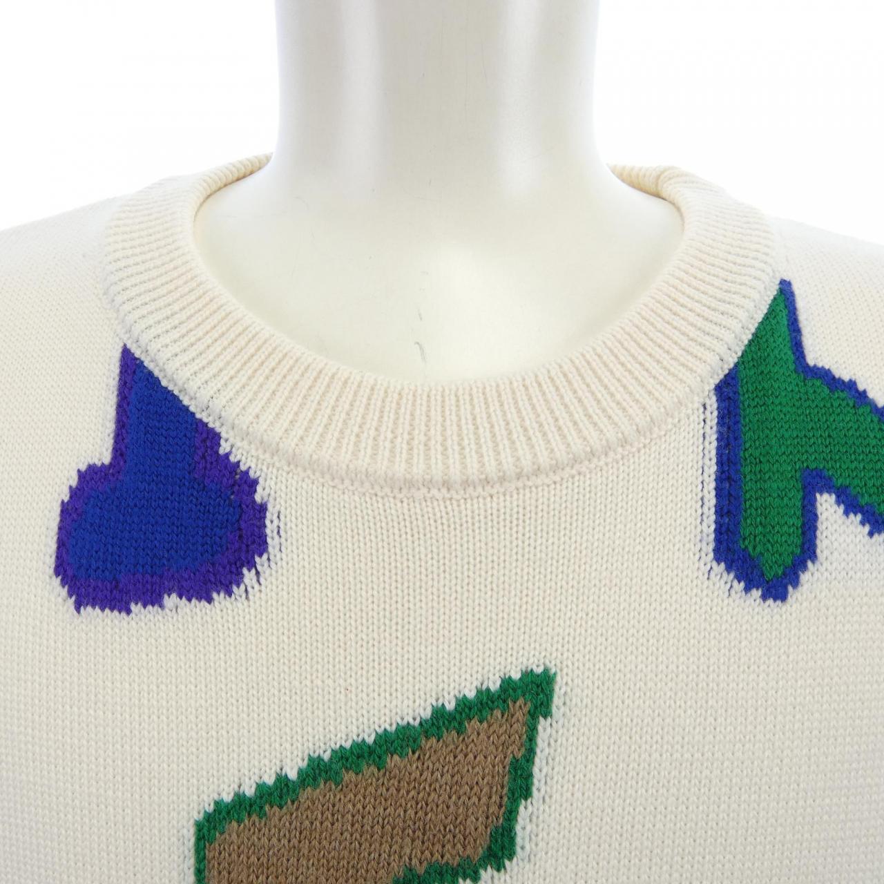 ルイ・ヴィトン NBA レター クルーネック ニット