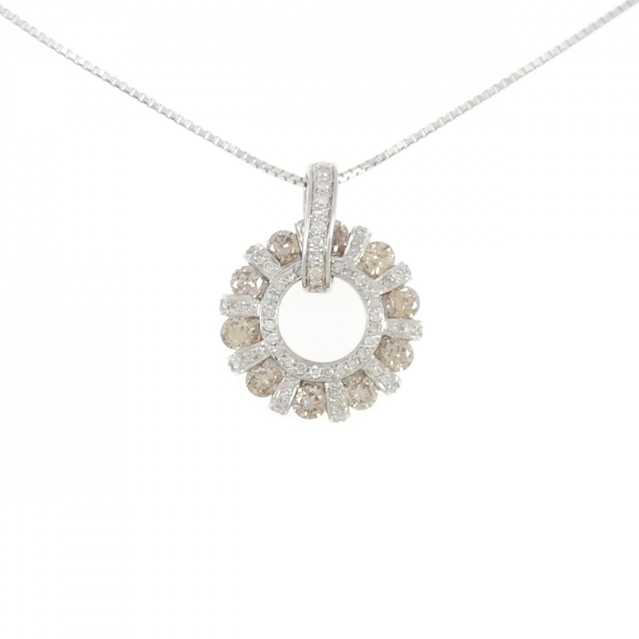 Au750ダイヤモンドネックレス