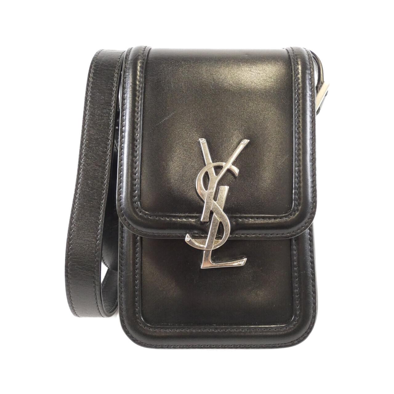 イヴサンローラン SOLFERINO MINI BAG カーフショルダーバッグ