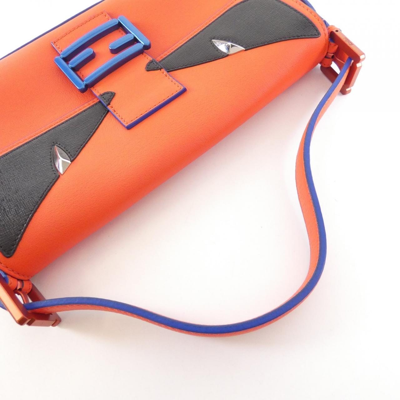 フェンディ BAG BUGS バゲット レザー ショルダー バッグ