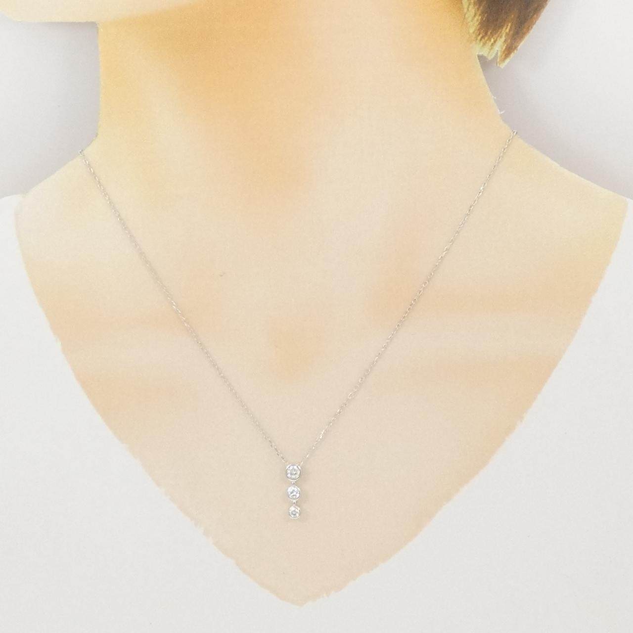 Au750ダイヤモンドネックレス