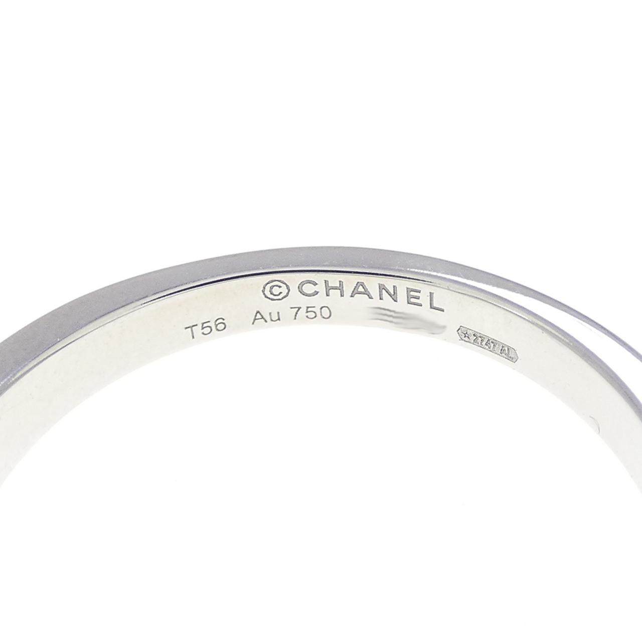 シャネル コメット 750ホワイトゴールド ダイヤモンド リング 15.5号