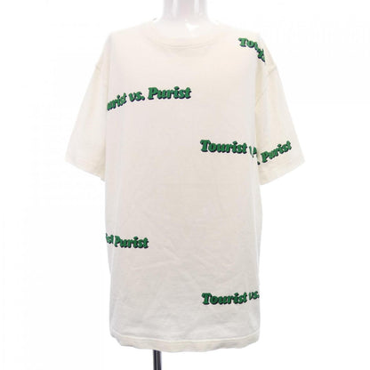 ルイヴィトン TOURIST VS PURISTプリンテッド コットンTシャツ
