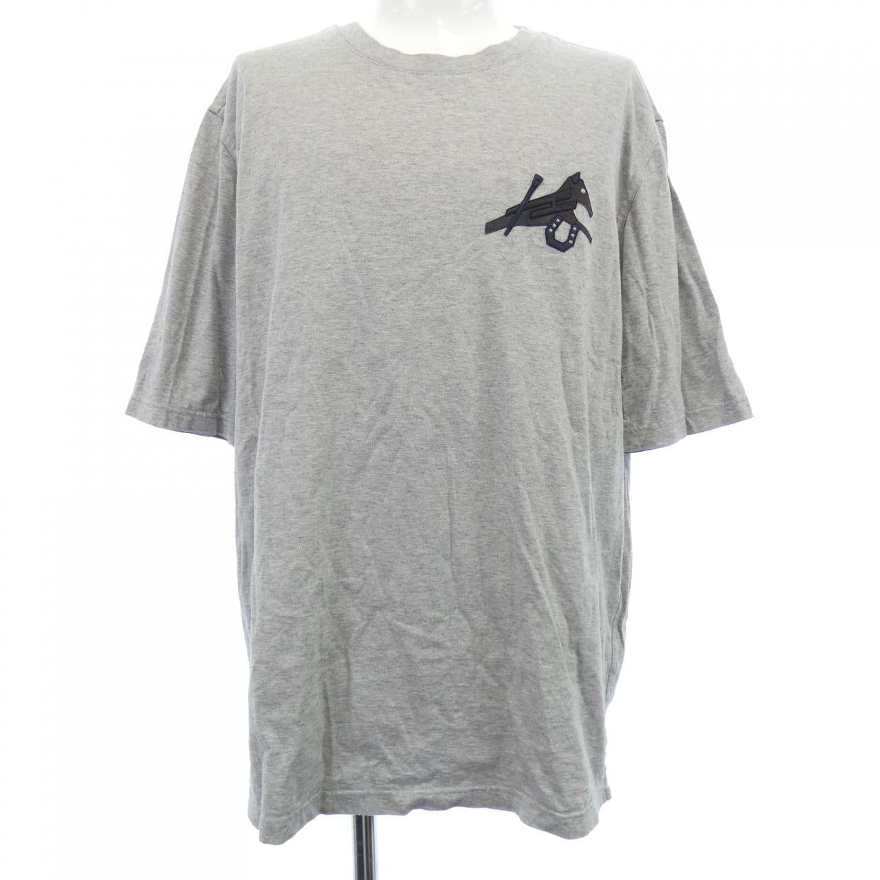 エルメス PUZZLE QUESTRE コットン Tシャツ