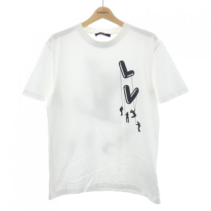 ルイヴィトン フローティングLVプリンテッド コットンTシャツ