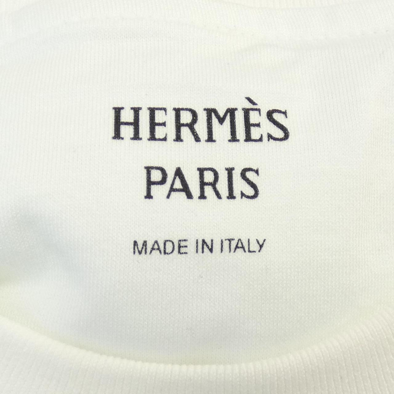 エルメス パルフロワリミックス コットンTシャツ