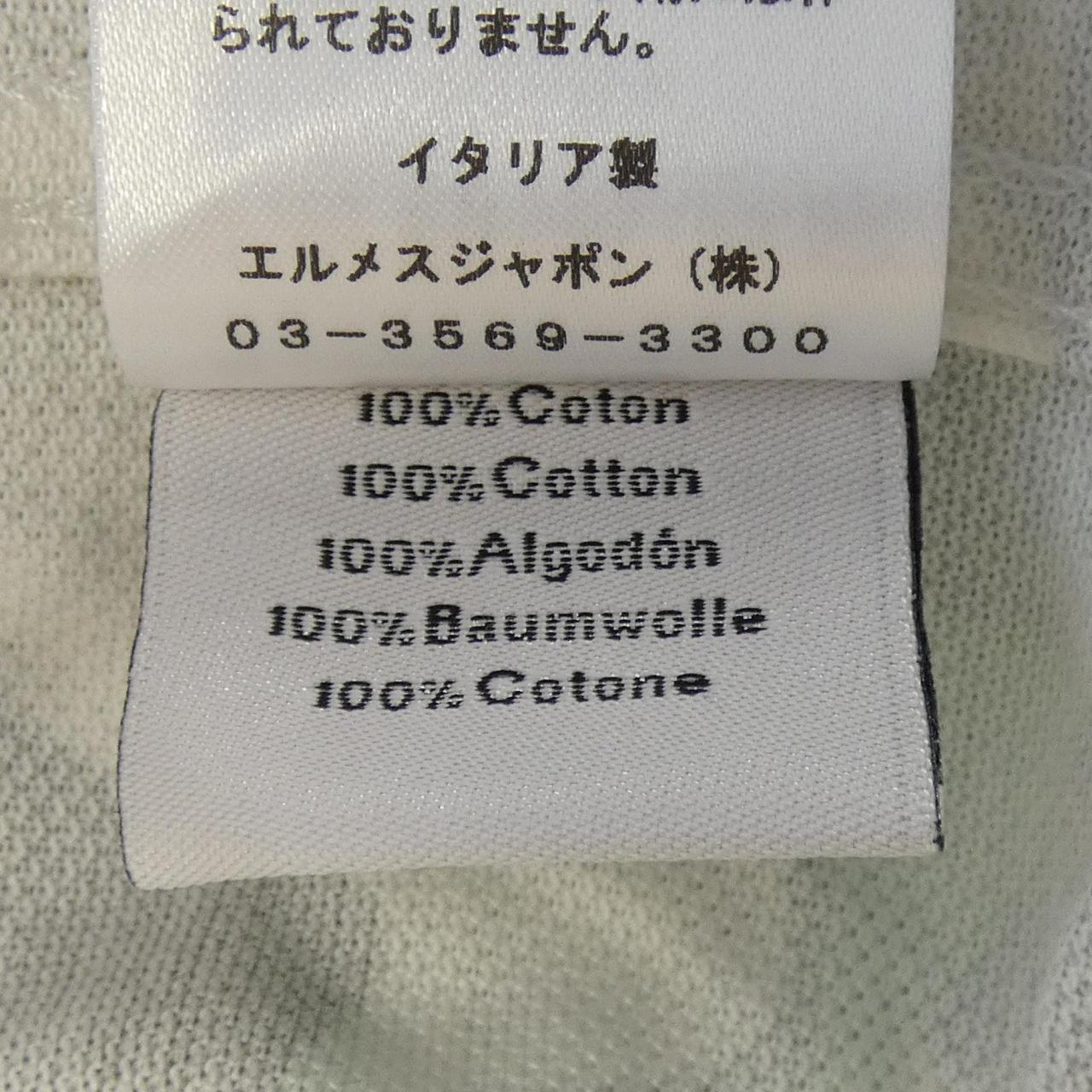 エルメス コットンTシャツ