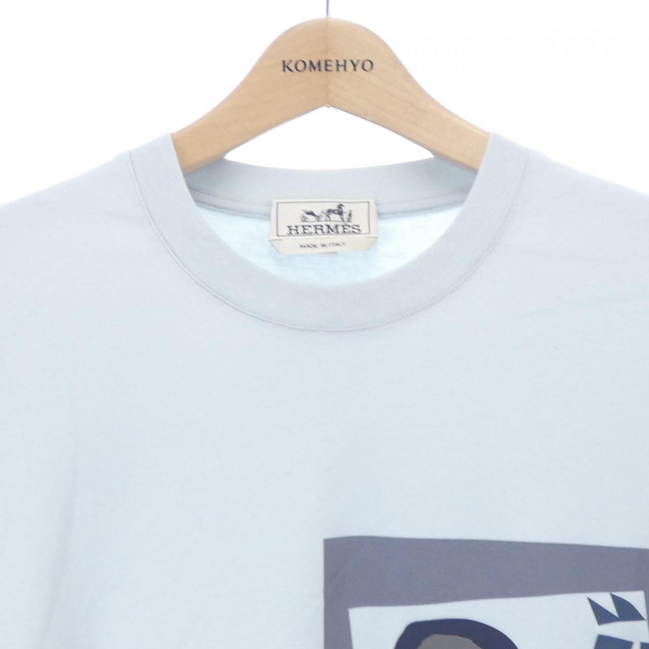 エルメス ヴェルキーラブ カシミヤ混 Tシャツ