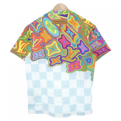 ルイヴィトン プリンテッドダミエLVT コットンTシャツ