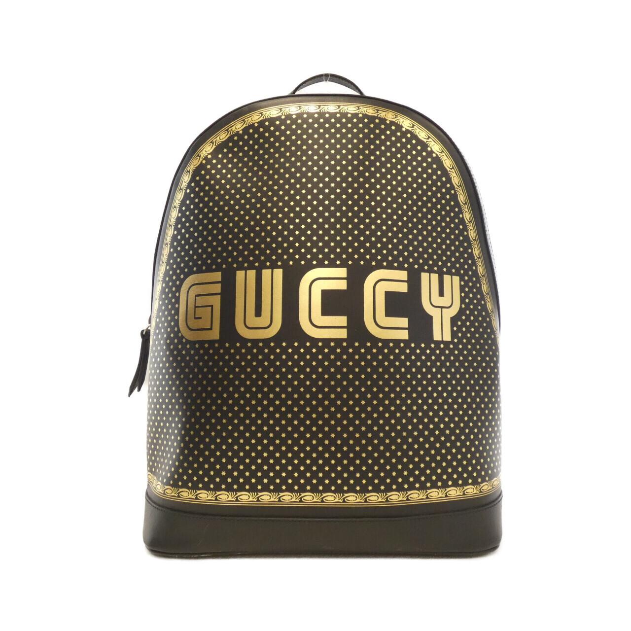 グッチ レザー リュックサック