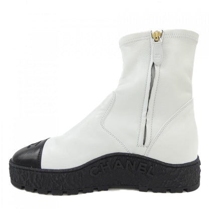 シャネル ANKLE BOOTS ストレッチラムスキン ブーツ