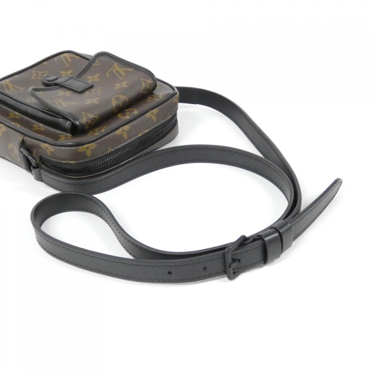 ルイヴィトン クリストファー モノグラムマカサー ショルダーバッグ