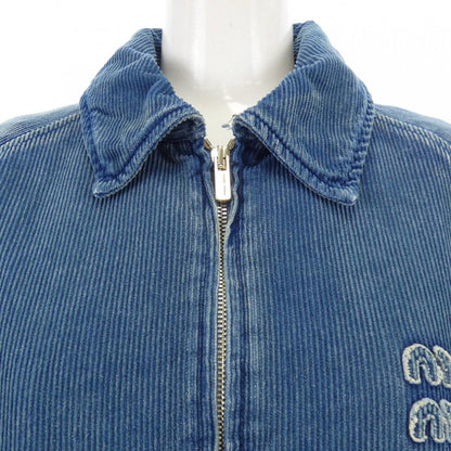 ミュウ ミュウ MIUMIU ロゴ ジャケット