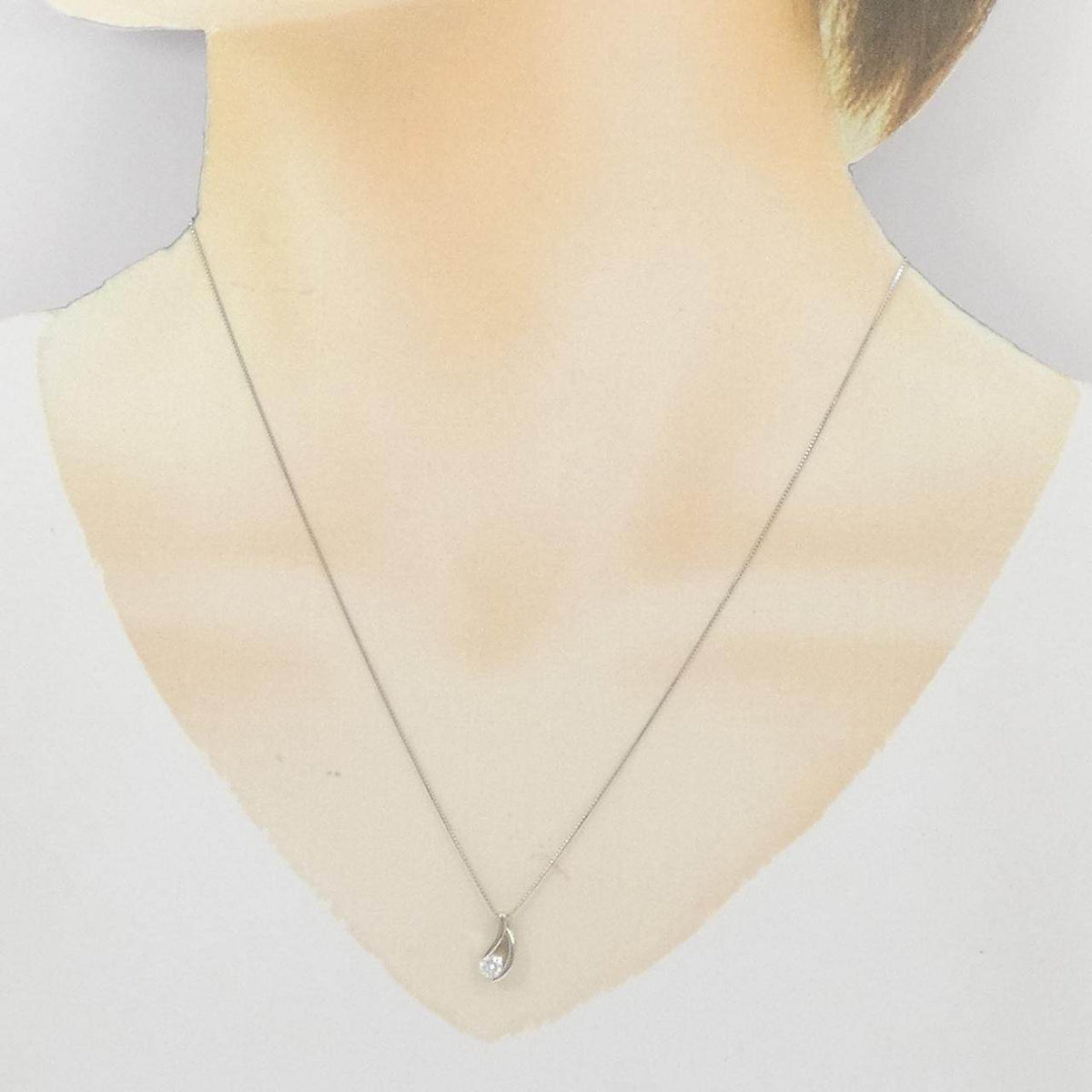 プラチナPT850ダイヤモンドネックレス
