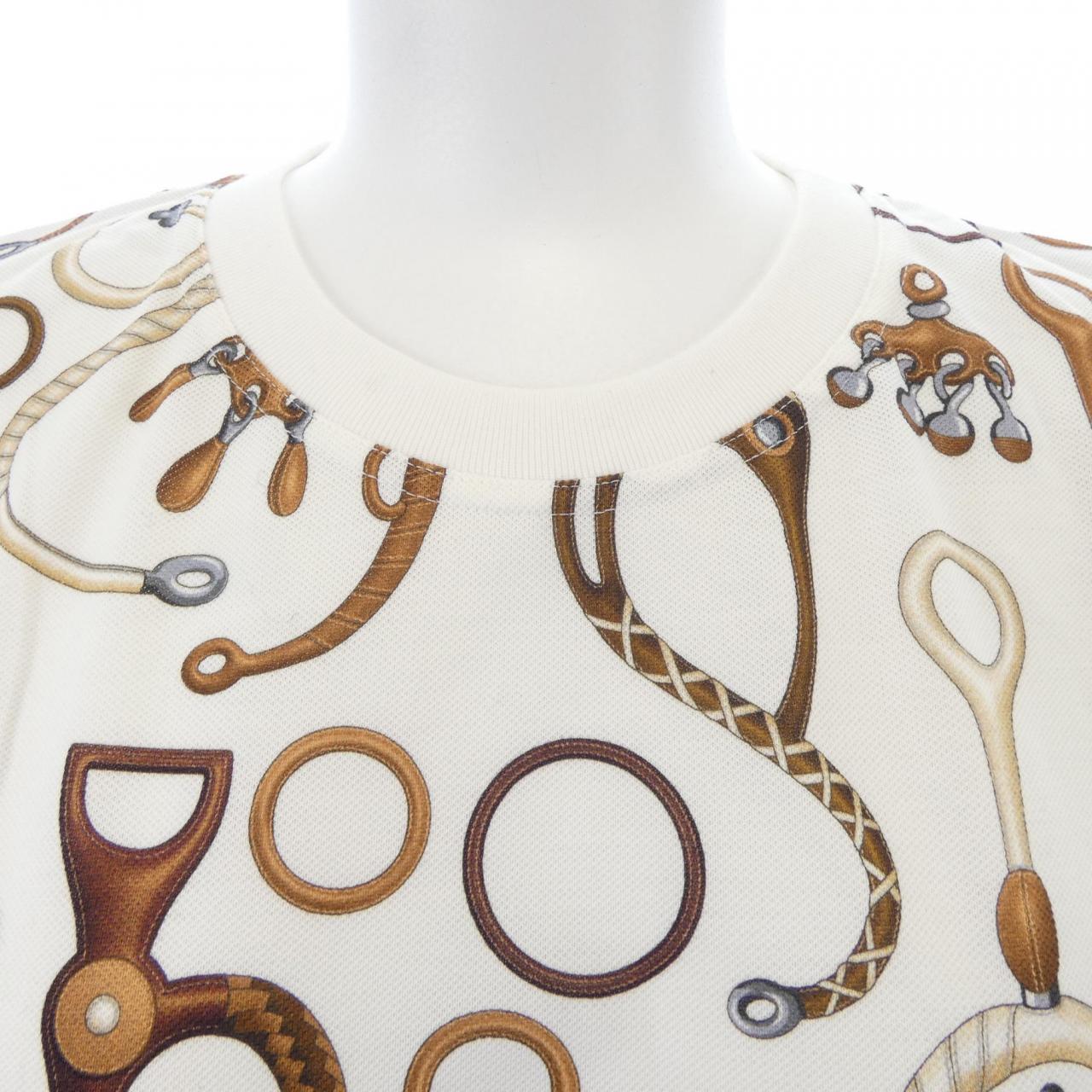 エルメス PANOPLIE TOUT CUIR JERSEY Tシャツ
