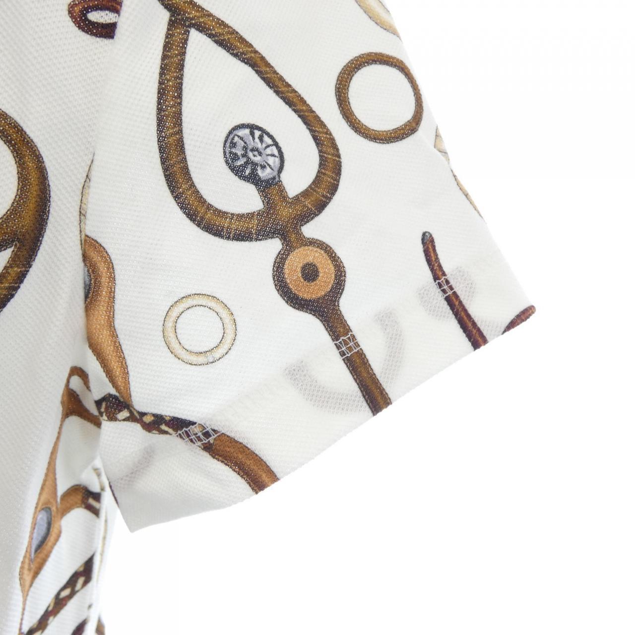 エルメス PANOPLIE TOUT CUIR JERSEY Tシャツ