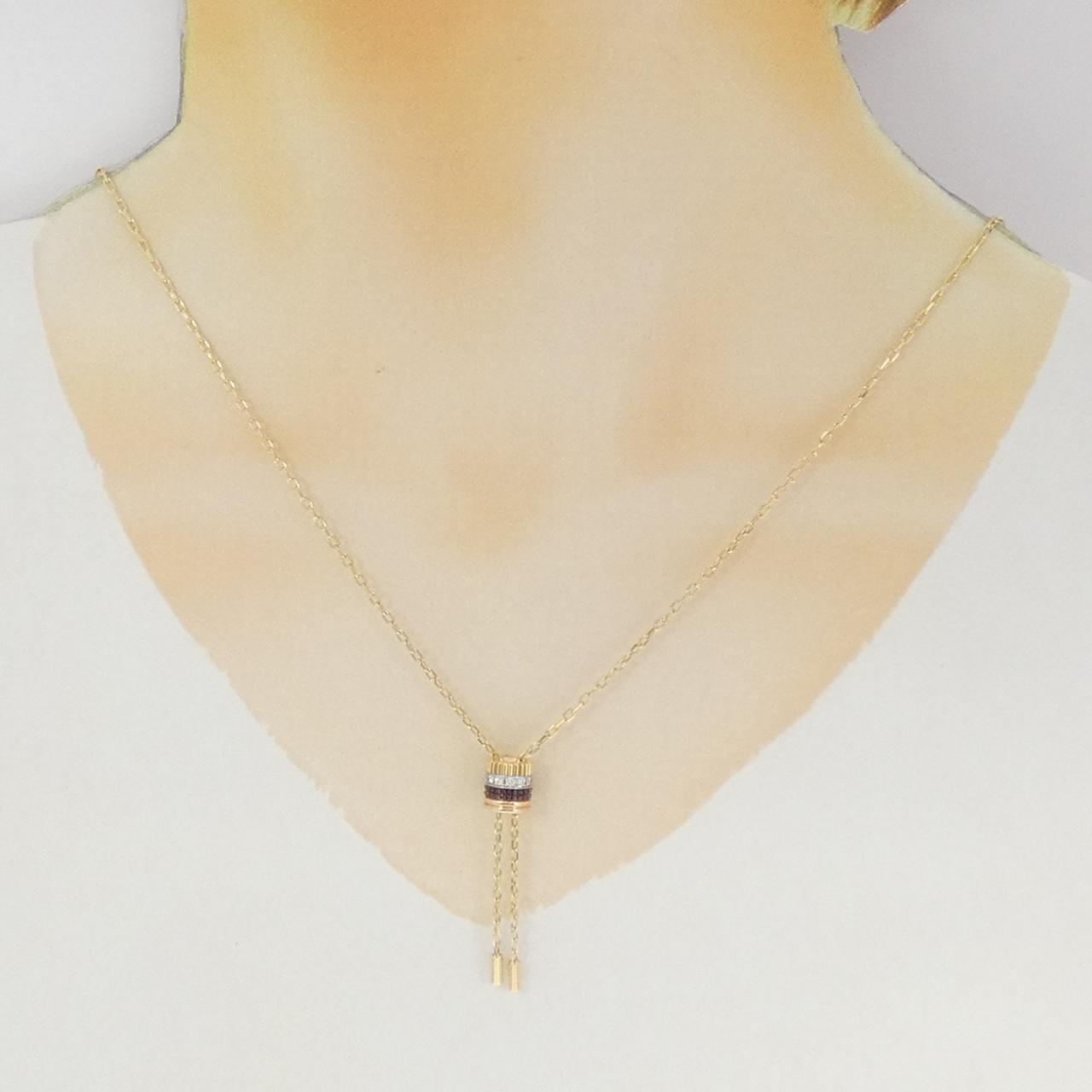 ブシュロン キャトル クラシック タイネックレス 750ネックレス